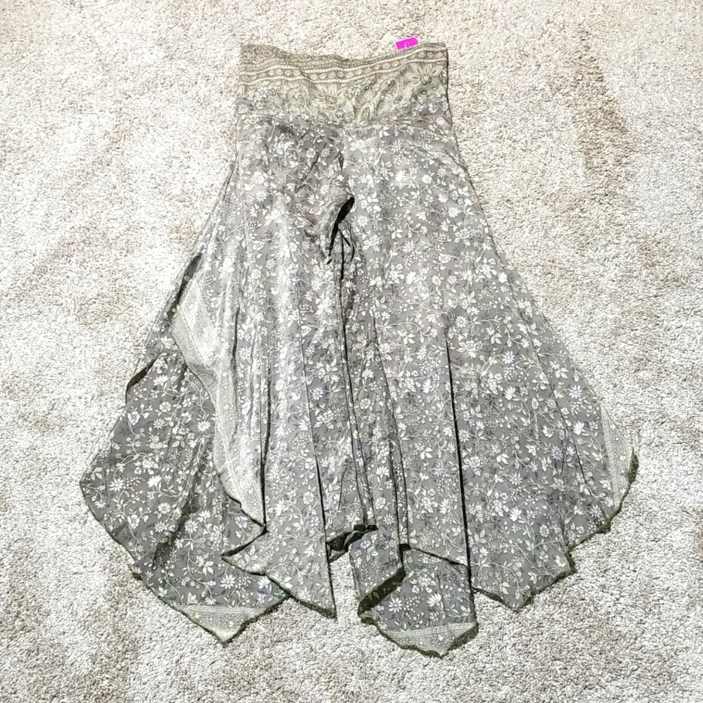 Silk Harem Pants